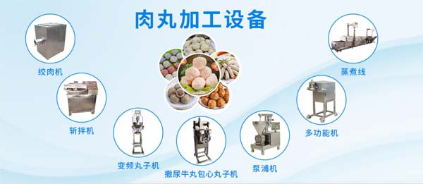 肉丸生產(chǎn)成套設(shè)備